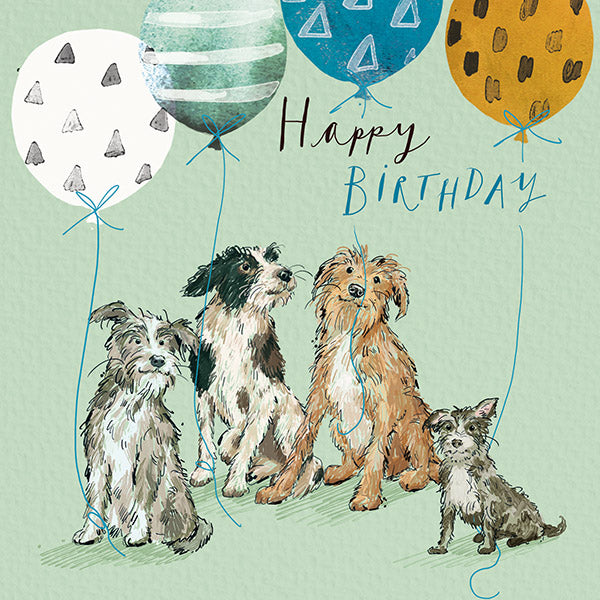 Furry Friends - Birthday Card (single)