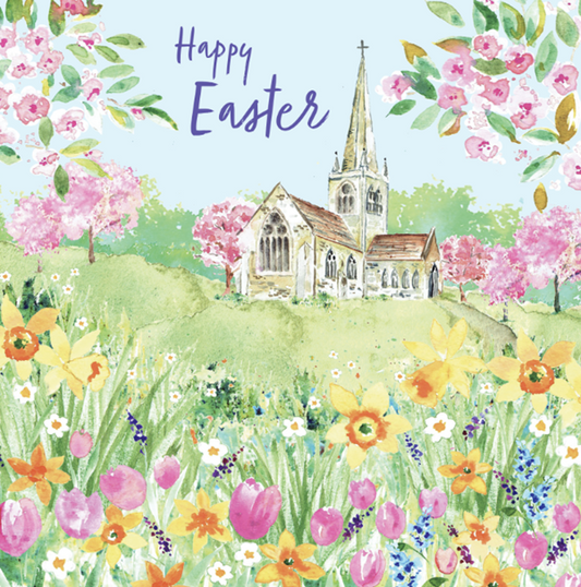 Church flower - Easter Cards (5pack)