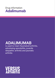 Adalimumab free information booklet cover