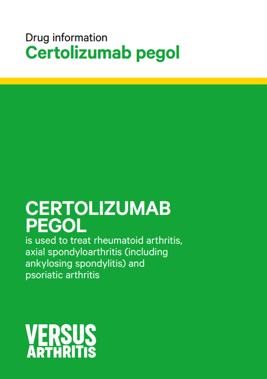 Drugs for arthritis - Certolizumab pegol
