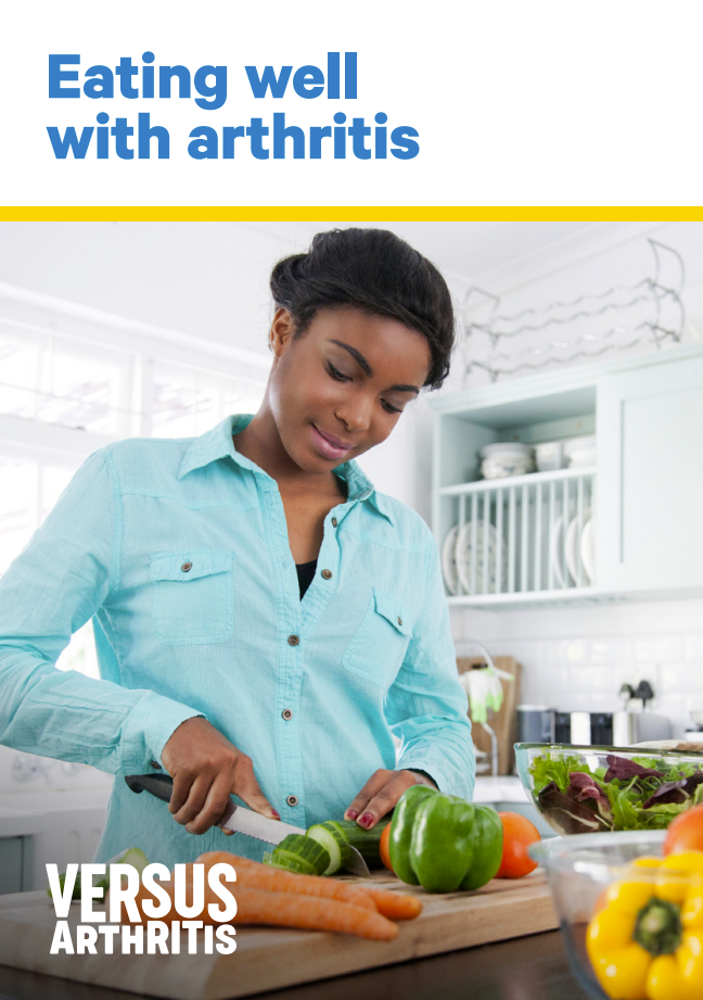 Eating well free information booklet cover