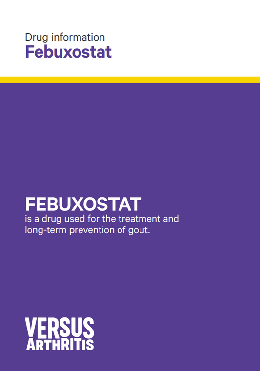 Drugs for arthritis - Febuxostat