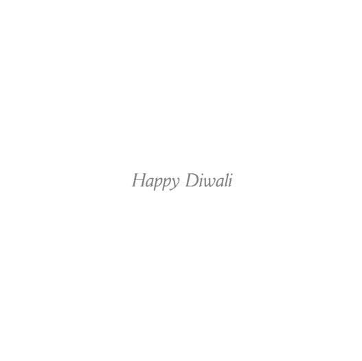 Happy Diwali - Diwali Card (10 pack)