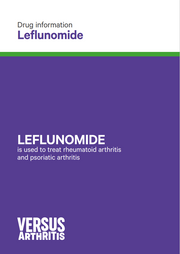 Leflunomide free information booklet cover