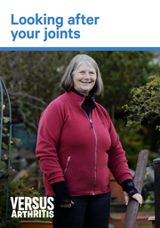 Looking after your joints free information booklet cover