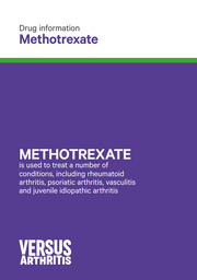 Methotexate free information booklet cover