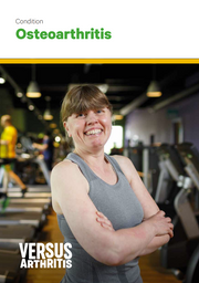 Osteoarthritis free information booklet cover