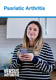 Psoriatic arthritis free information booklet cover