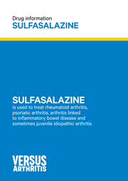 Sulfasalazine free information booklet cover