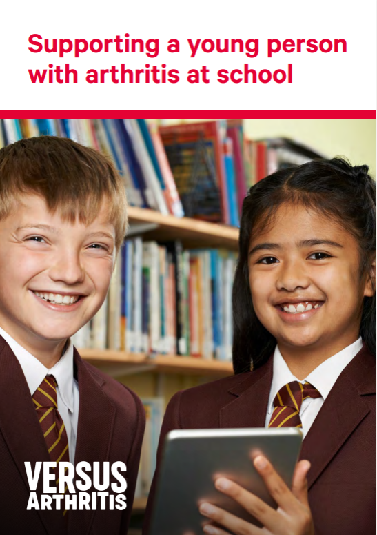 Supporting a young person with arthritis at school