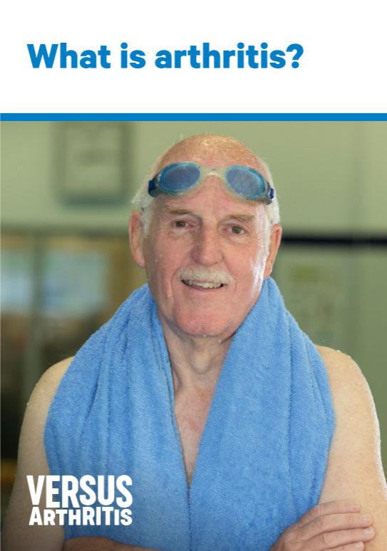What is Arthritis? free information booklet cover